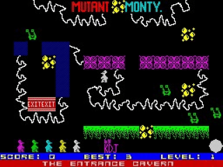 Mutant Monty screenshot 3 for ZX Spectrum